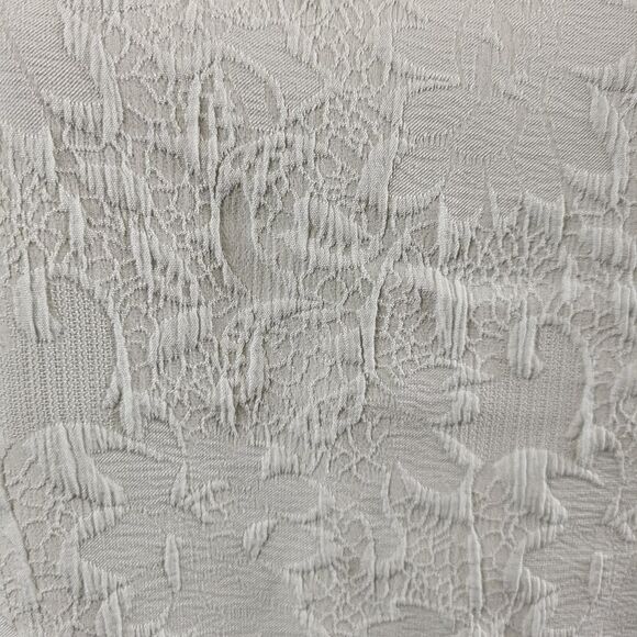 NEW Express X-Small Green Blouse Pullover Puff Sleeves Shoulder Ruffle Peplum - Picture 2 of 12